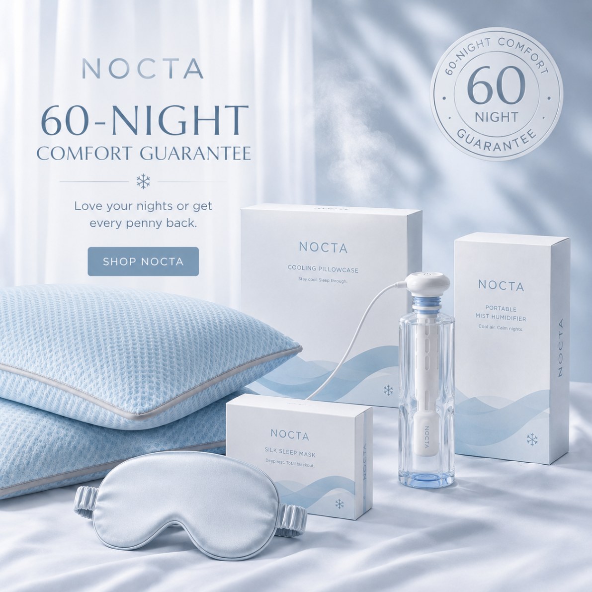 60-night comfort guarantee card